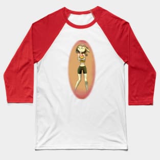 Rabbitgirl Baseball T-Shirt